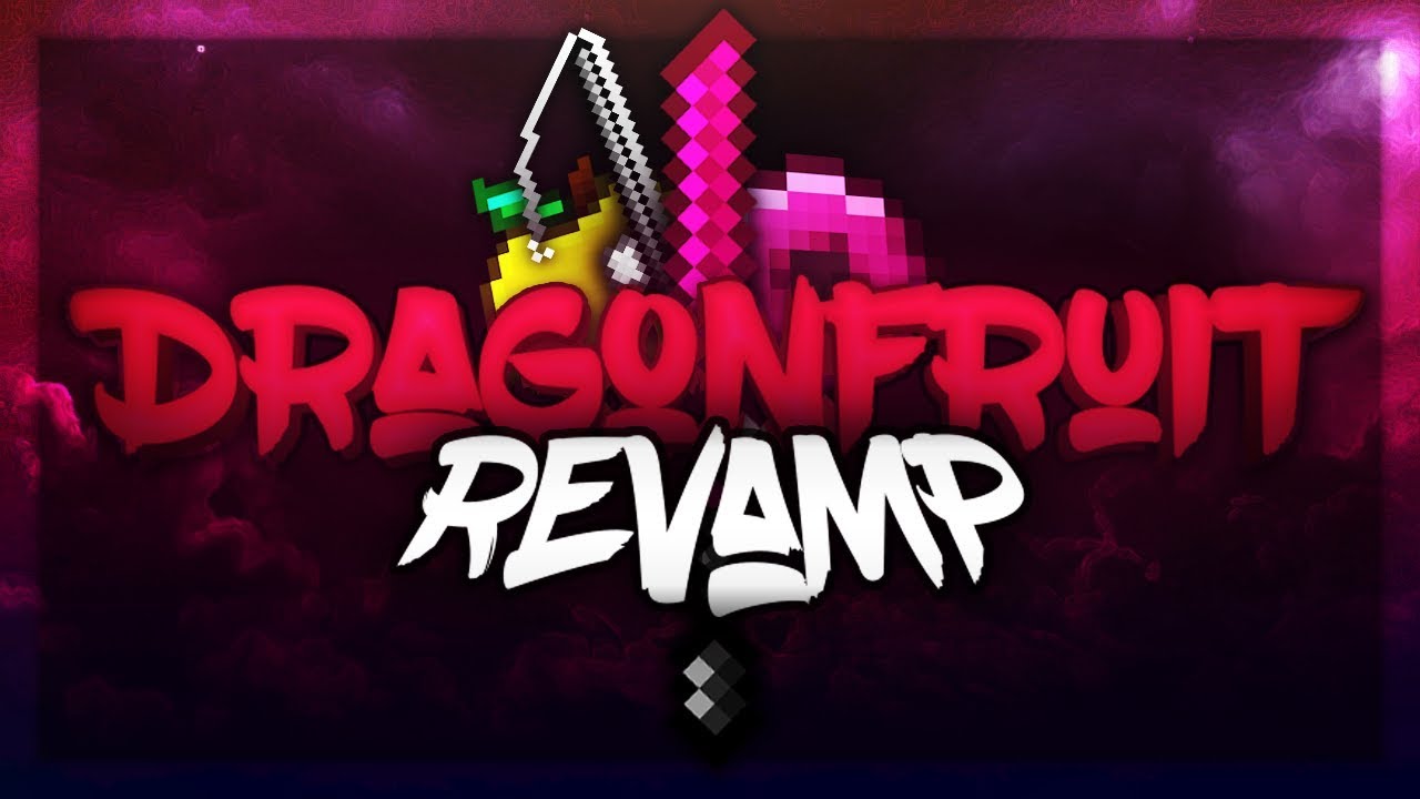 Dragonfruit Revamp PvP Texture Pack 32x by iSparkton on PvPRP